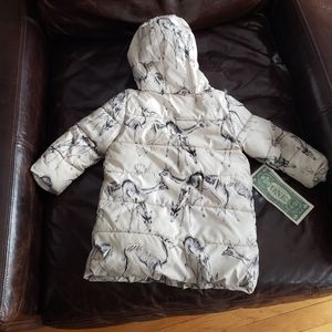 GAP 3T Down Deer puffer coat parka length